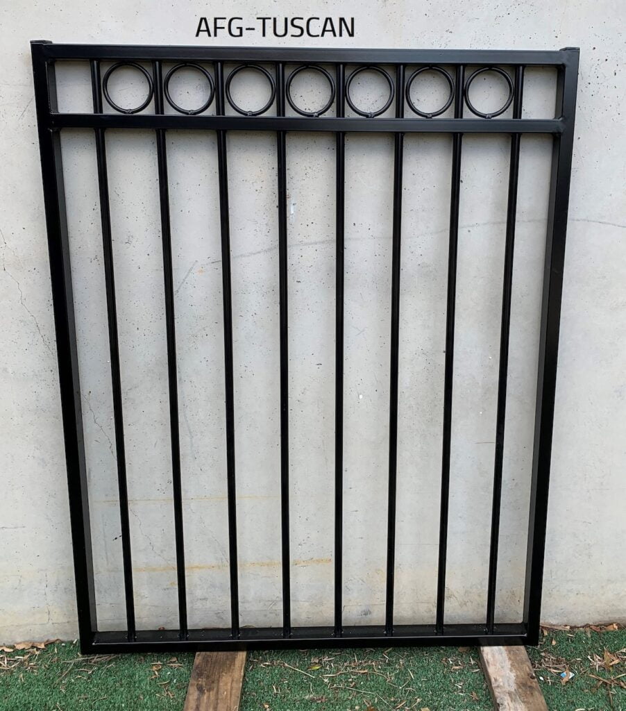 AA fence panels and gates Tuscan Dandenong Gate Co. Pty Ltd
